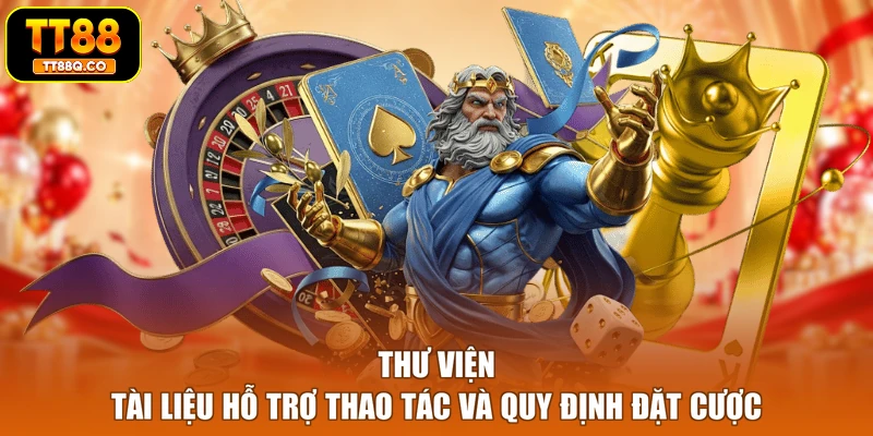 Thư viện tài liệu hỗ trợ thao tác và quy định đặt cược
